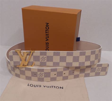 louis vuitton belt white gold|white louis vuitton belt men's.